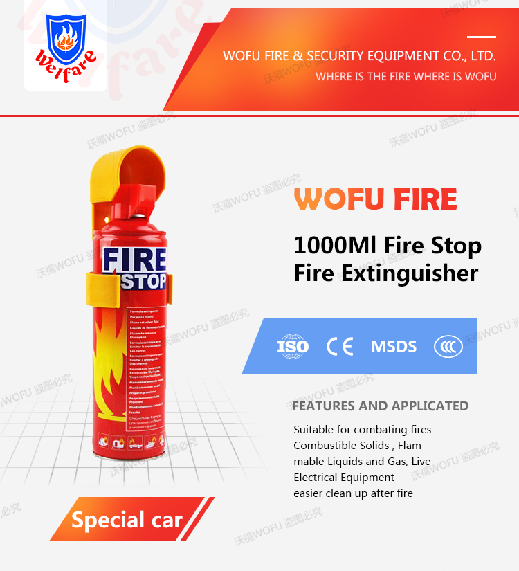 1L Foam Small car fire extinguisher