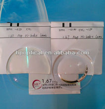 (CE)1.67 hi-index asp hmc uv400 lens