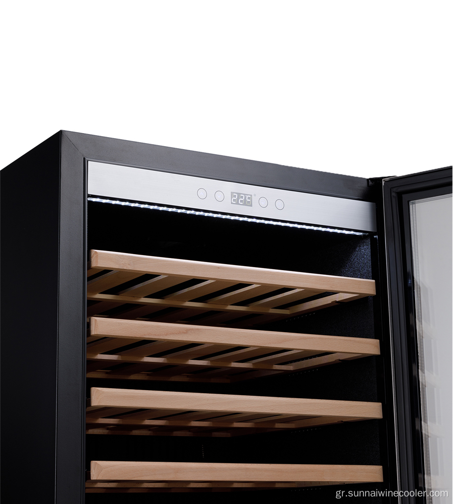 Ψύξη συμπιεστή μονής ζώνης Undercounter Wine Cooler