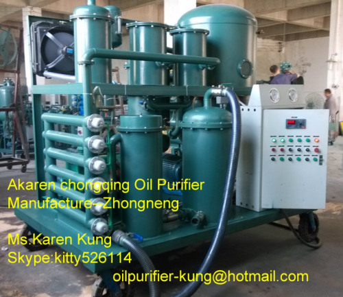 Vacuum Lubricant Oil Filtration Machine