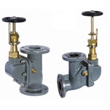 Marine Cast Steel Angle Storm Valve JISF3060 5K