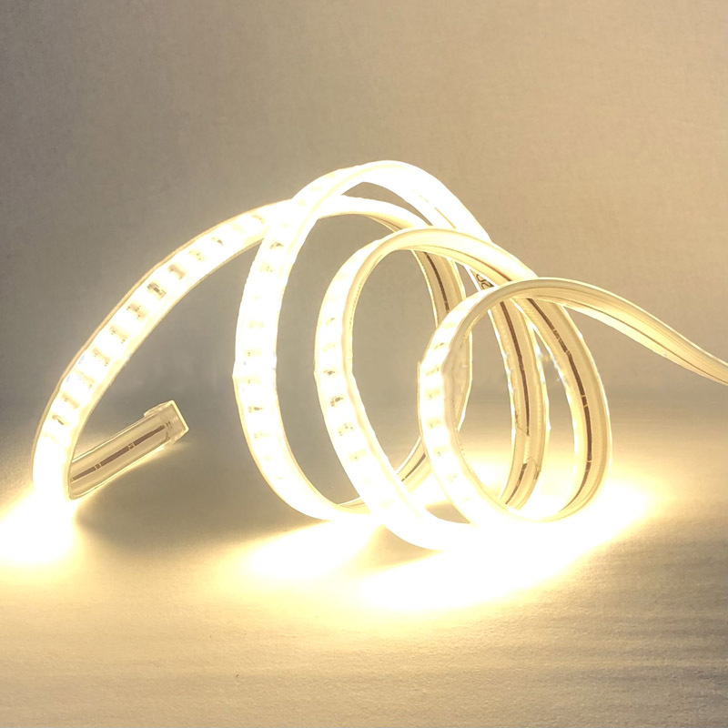 220V 48leds IP65 Led Strip SMD2835 Led Strip Flexible PVC cover strip light