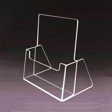 A5 counter acrylic leaflet holder