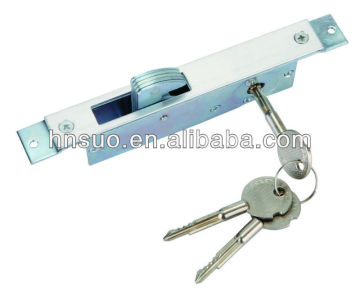 aluminum alloy sliding door cross key hook lock