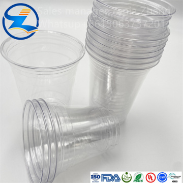 Ttransparent Pet Film Termoforming Cup