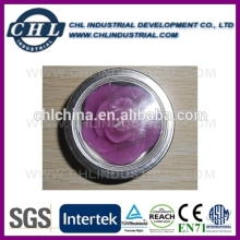 Flower shaped scent candle with tin box