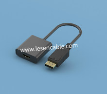 Display Port to HDMI Male to Female Adapter