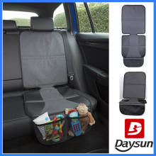 2017 New Grey Linen Child Protective Car Seat Mat Car Backseat Protector
