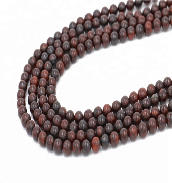 Exquisite Natural Gemstone Beads 4-12mm  Poppy Jasper  Beads For Jewelry Making