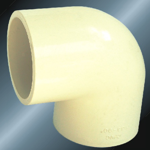 DIN PN16 Water Supply Cpvc Elbow 90 ° Gray
