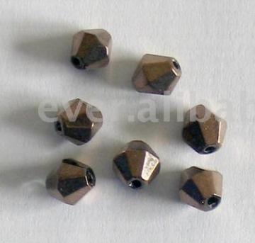 Coated Crystal Bicone Bead