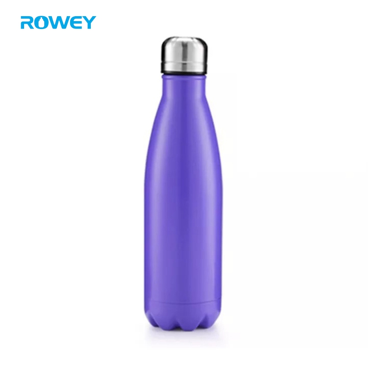 New design 750 ml stainless steel cola shape insulated thermos vacuum flask bottle