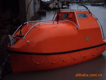 Marine GRP enclosed life boat/rescue boat china manufacture