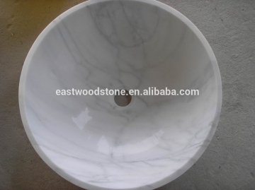 beautiful elegant Cararra White sinks