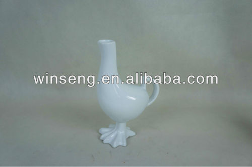 Creamic MIni Bird Flower Vase