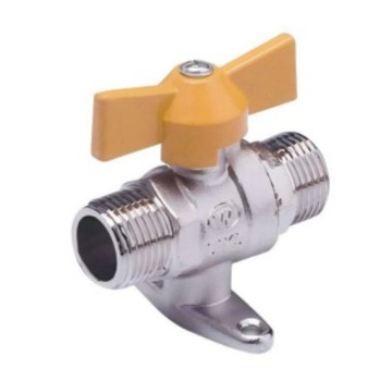 HT-F03 Double external wire mesh base ball valve