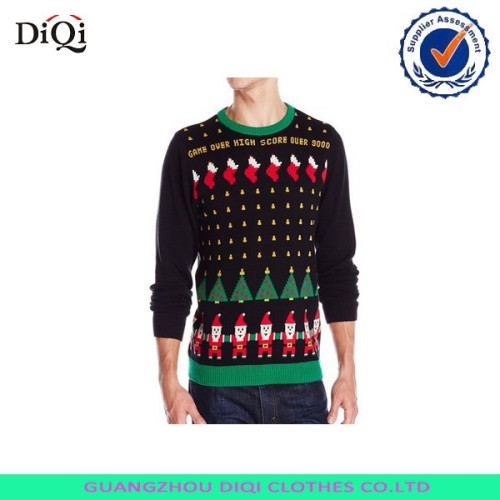 Men's Santa Invaders Ugly Christmas Sweater,Sweater Christmas Wear,Christmas Sweater Invade