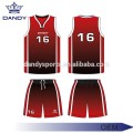 Cheap mesh fabric basketball uniforms