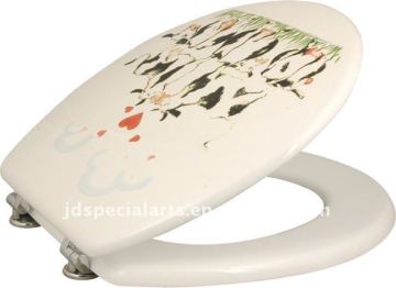 Mould toilet seat cover