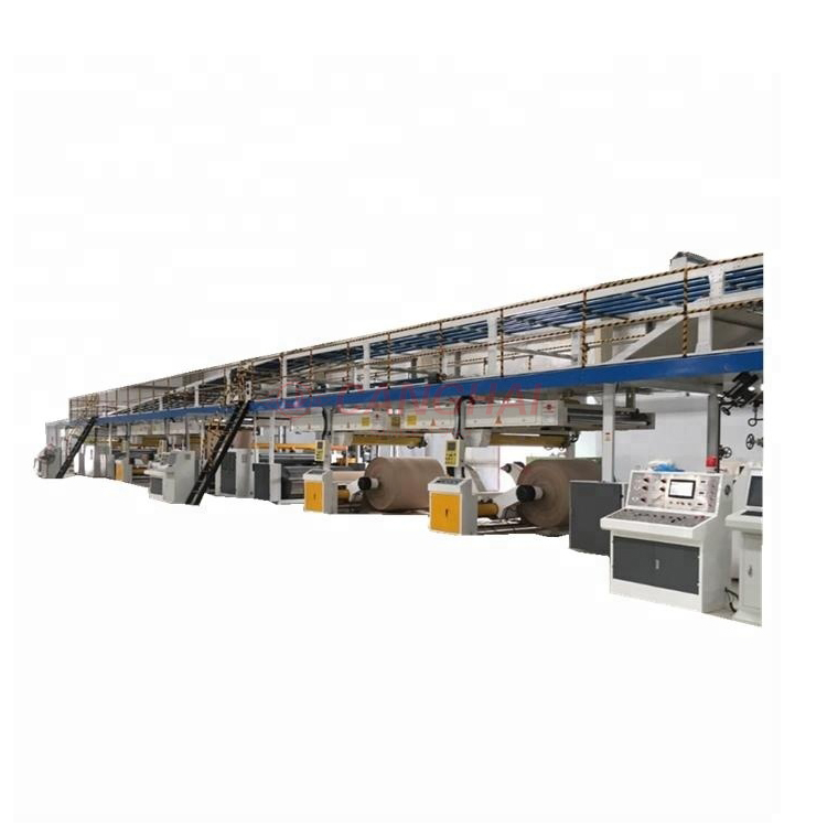 CANGHAI cangzhou dongguang corrugated board cartoon box making machine