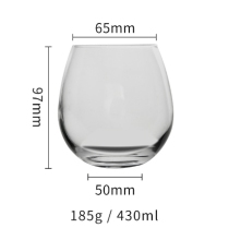 Japanese Style Glass Feng Shui Cup