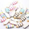 Colorful Simulation Popsicle Resin Pendant for Key Chain Earring Necklace Decoration Accessories