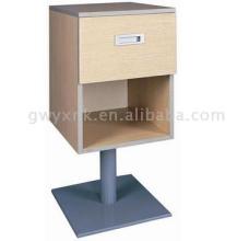 trolley, salon trolley, wooden trolley, hairdressing salon trolley