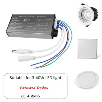 Pack d&#39;urgence LED 2 heures