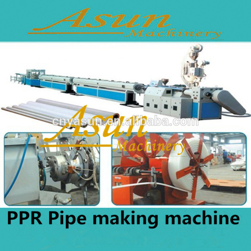 Qingdao 20-63 mm ppr hot water pipe extrusion mahcine