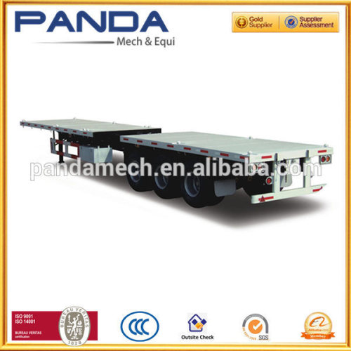 NEW 45ft extendable flatbed truck trailer sale in Ghana