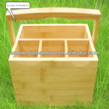 bamboo portable tool box