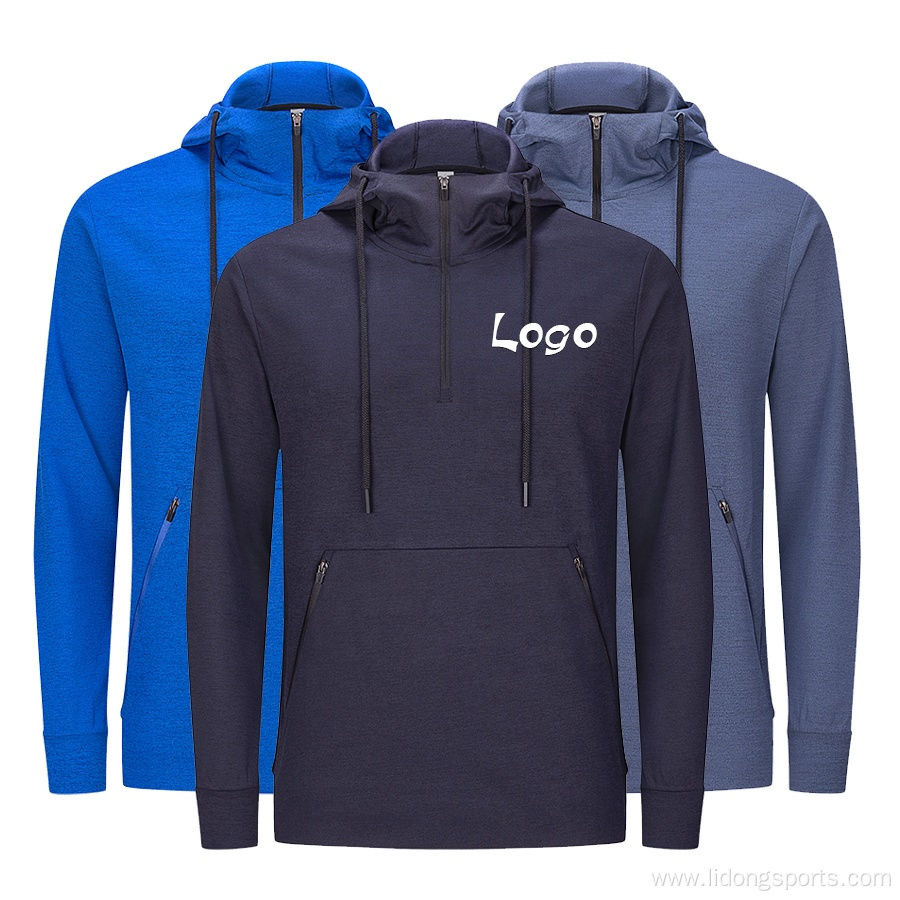 Custom Fashion Design Men's Sports Breathable Hoodies