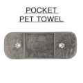 Microfiber Coral Fleece Quick Absorbent Pet Bath Towel