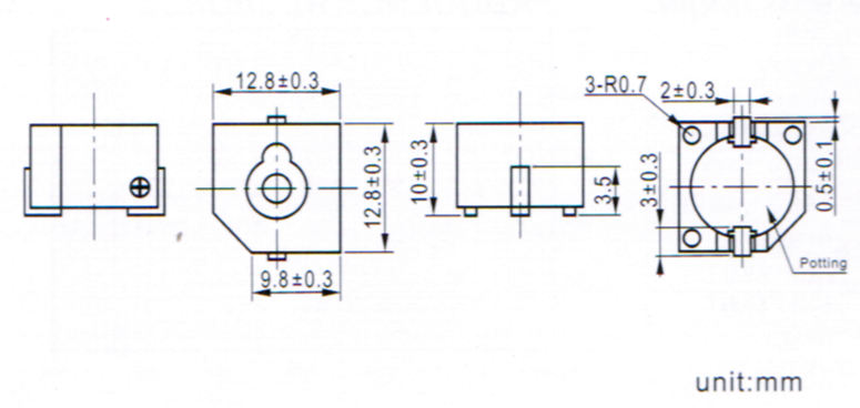 12mm SMD buzzer