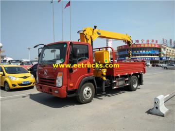 Dayun Telescopic 6ton Truck with Cranes