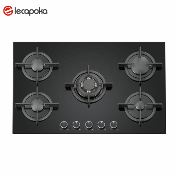 chinese industrial wok gas stove five burner