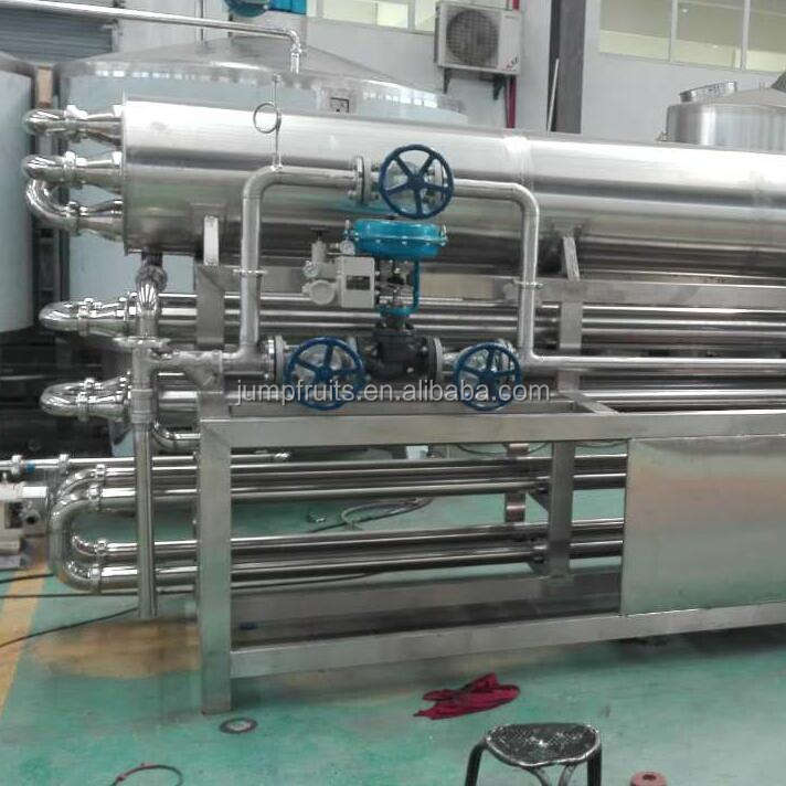 Full automatic machine bottled fruit juice processing and packaging line