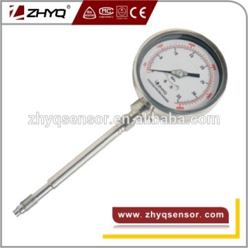 gauge pressure , extruder pressure gauge ,high temperature pressure gauge