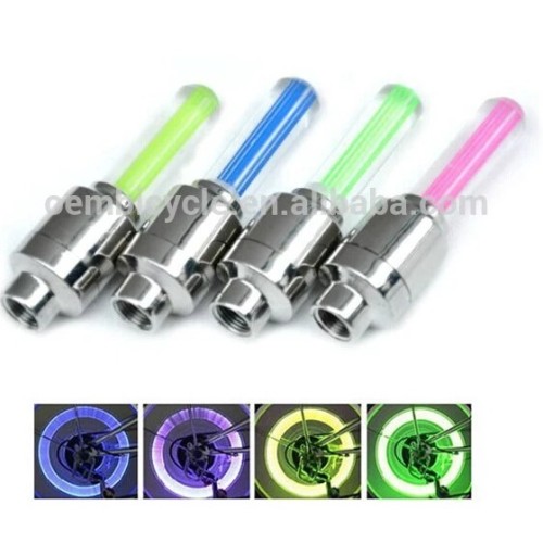 Bicycle parts/ Colorful bicycle valve A/V and E/V wheel lamps