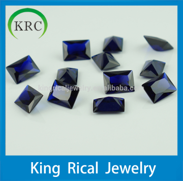 Wholesale Blue Spinel Stone Rectangle Cut Blue Spinel Gems