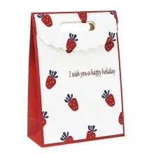 Fashionable and cute strawberry bag