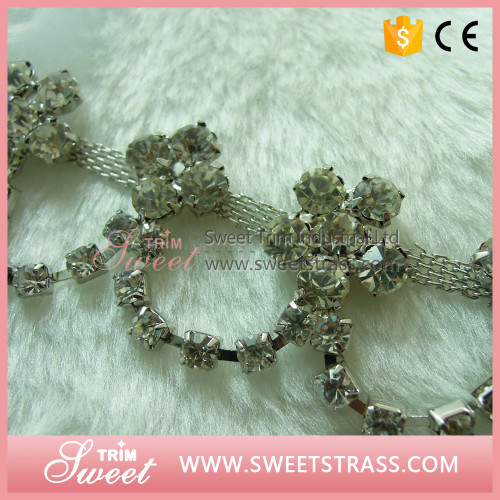 STRCT-124 crystal trim for shoes embellishment