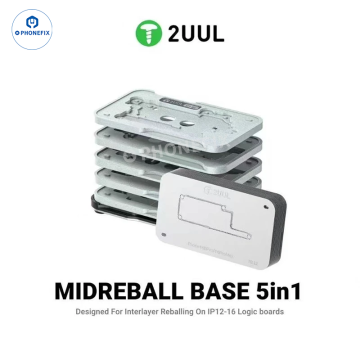 2UUL BH13 Midreball Base for iPhone 12-16 Middle Layer Reballing