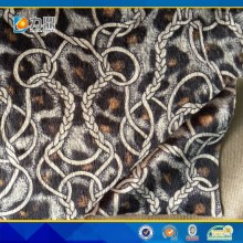 Short Plush Printing fabric For Sofa For Garment For Hometextile