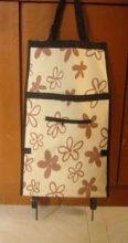 supermarket wheel shopping bag