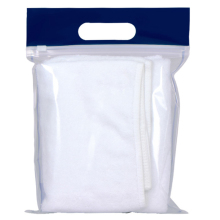 Custom Printed Resealable PE Clothing Plastic Zipper Poly Bag with Handle