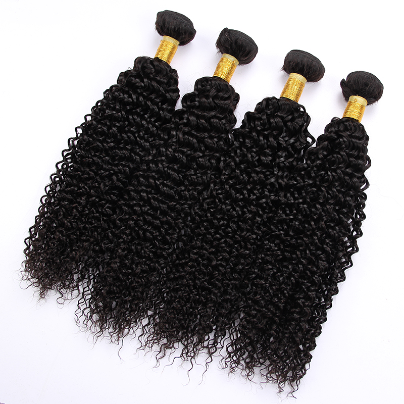 Wholesale jerry curly Double Drawn Bundles 100% Unprocessed human hair for braiding Human Virgin Brazilian Hair