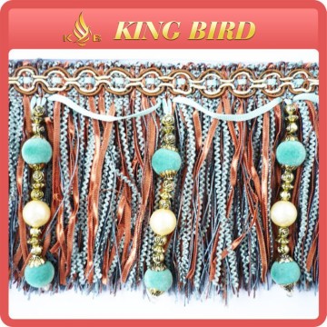 fashion popular model tassels scarf wholesale tassels scarf