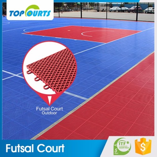 Cheap for sale outdoor indoor interlocking popular in malaysia plastic futsal floor