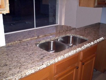 Polished Granite Countertop, Kitchen Tops, Worktops
